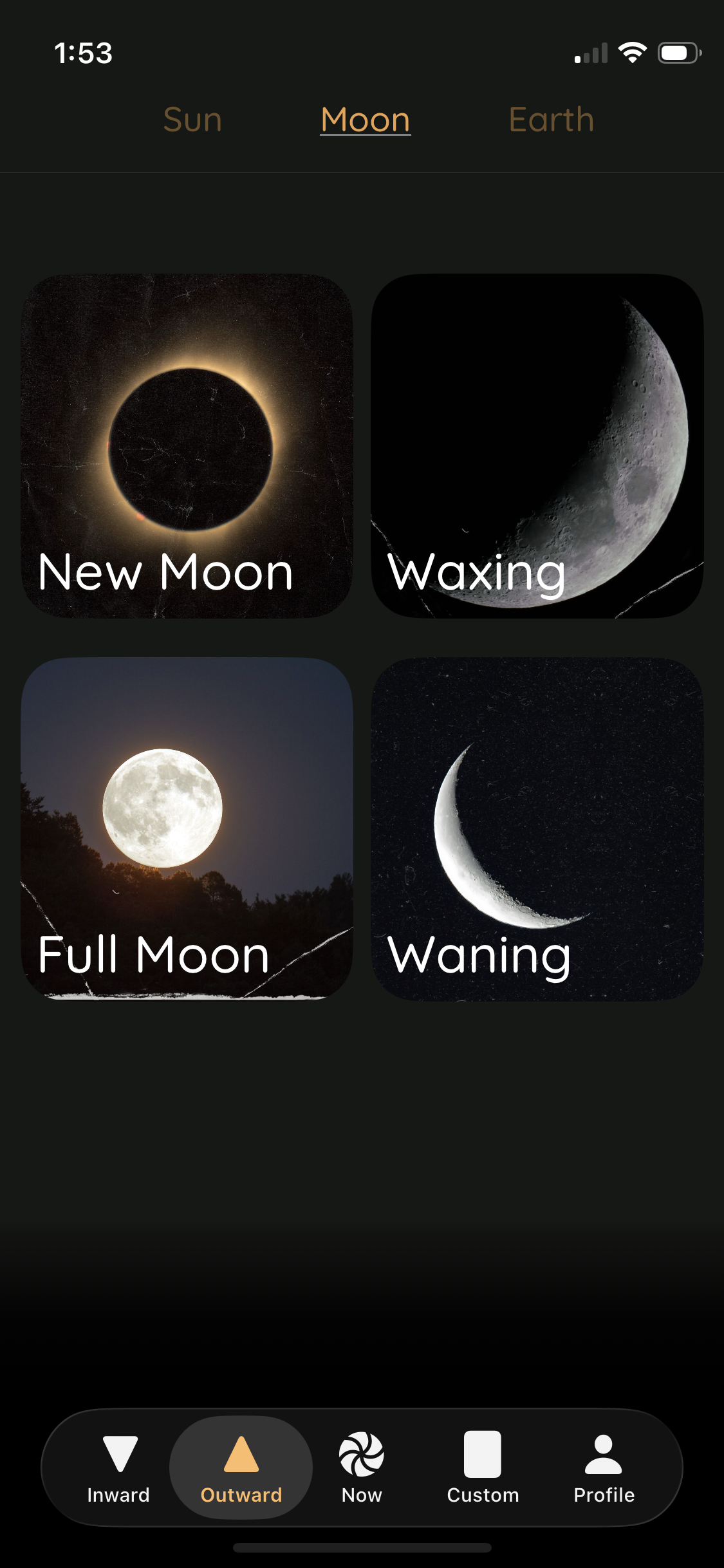 Nature-inspired outward practice