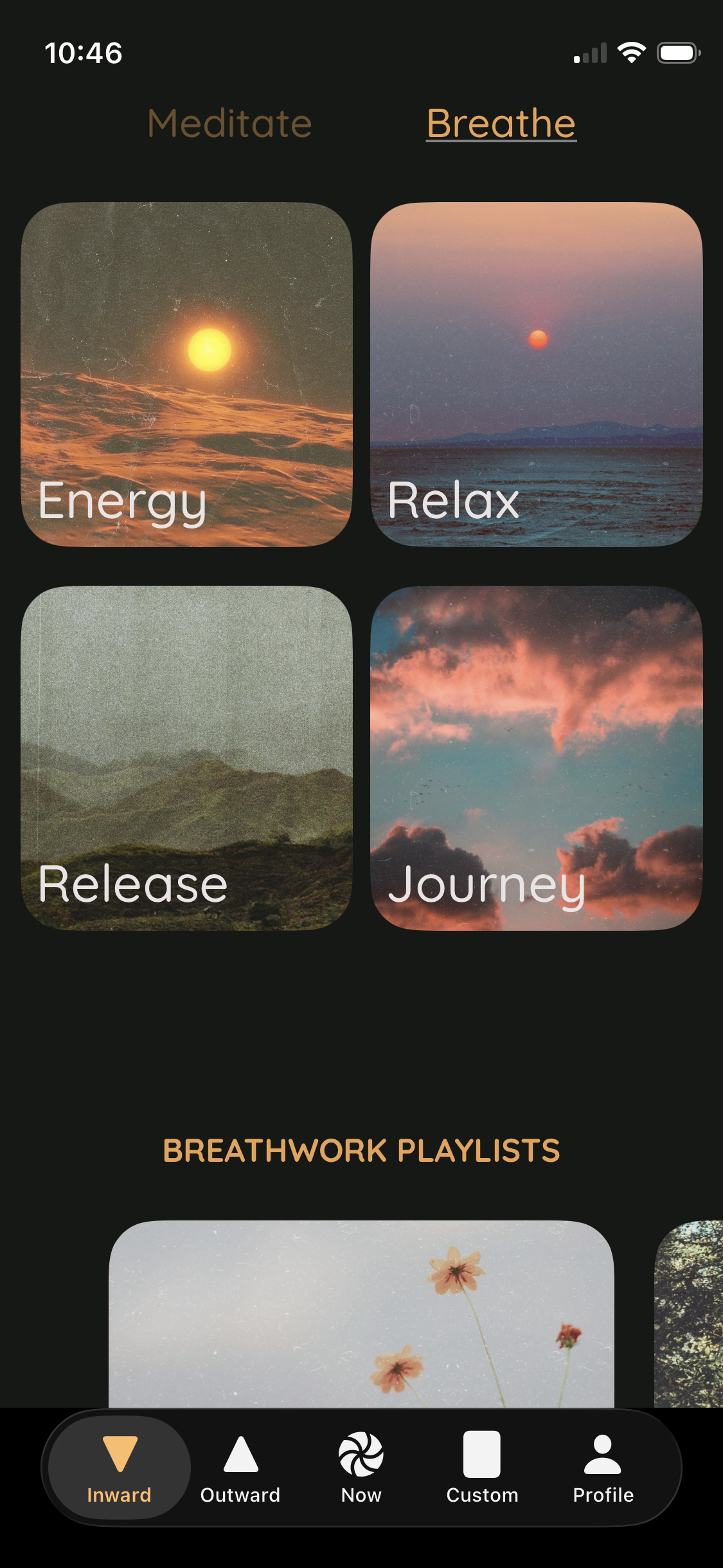Peaceful wellness scene